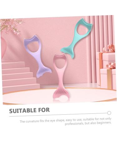 NOLITOY 2pcs Eyeshadow Heated Lash Curler Eyeliner Applicator Tool Silicone Eyeliner Aid Tools Auxiliary Usb - Buy Online on SooperMarket.com