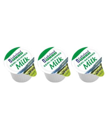 Lakeland Dairies Semi Skimmed Milk Pots 60x12ml