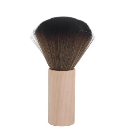 Demeras Barber Neck Duster Tool 15x6x4 Barber Cleaning Wood Handle Hair Sweep Brush Hairdressing Neck Face Duster Tool