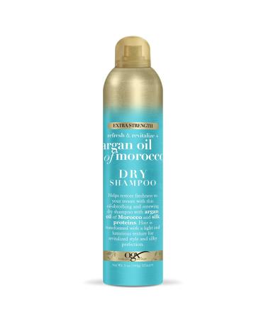 OGX Refresh Revitalize Extra Strength Dry Shampoo, Argan Oil of Morocco, 5 Ounce
