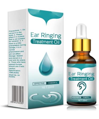 Natural Tinnitus Ear Drops - Earache & Tinnitus Relief Oil - 2PCS 15.8cm x 4.4cm - Buy Online on SooperMarket.com