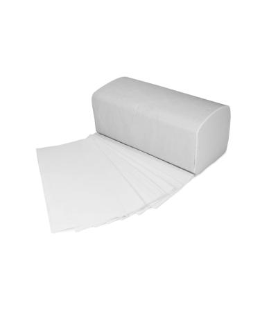 4000 sheets of paper towels 2-layer soft with zigzack fold |20 x 200 pieces |Suction -strong disposable towels in white 25 x 23 cm |Ideal for gastronomy hospitals practices and much more.