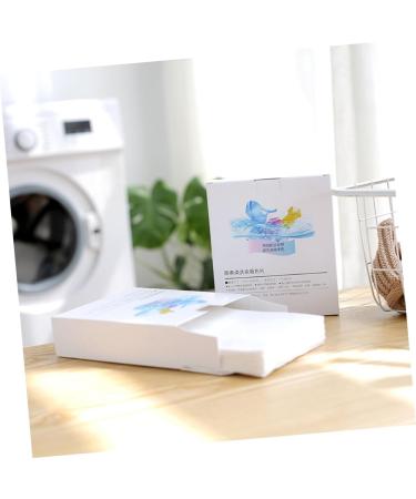 144 Sheets Laundry Enhancer Laundry Color Booster Wash and Care Laundry Paper Confetti White Whitex3pcs 28*11CMx3pcs - Buy Online on SooperMarket.com