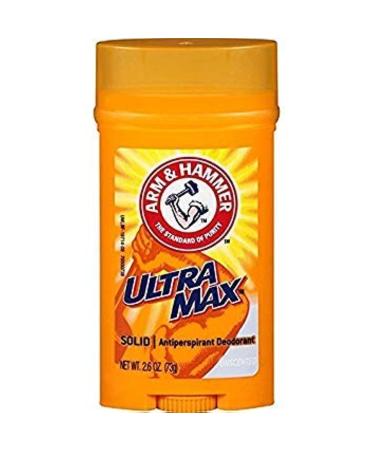 ARM & HAMMER ULTRAMAX Anti-Perspirant Deodorant Invisible Solid Unscented 2.60 oz
