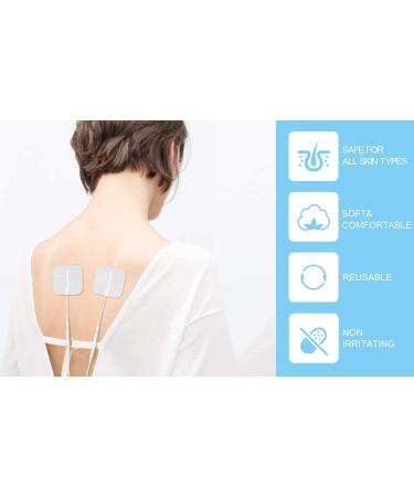 DONECO TENS Unit Pads 2x2 - 48 Pcs Replacement Electrode Patches for Electrotherapy - Buy Online on SooperMarket.com