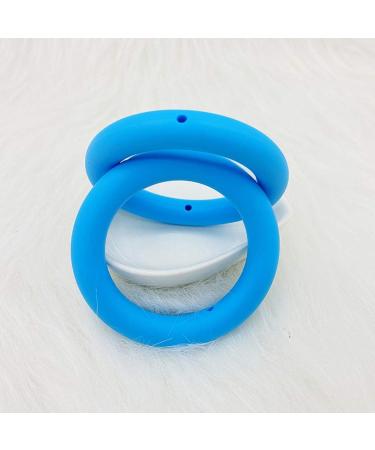 Yuanshenortey 5Pcs 65mm Silicone Teething Toys - DIY Baby Chewable Nursing Shower Gifts | International Shipping Available - Buy Online on SooperMarket.com