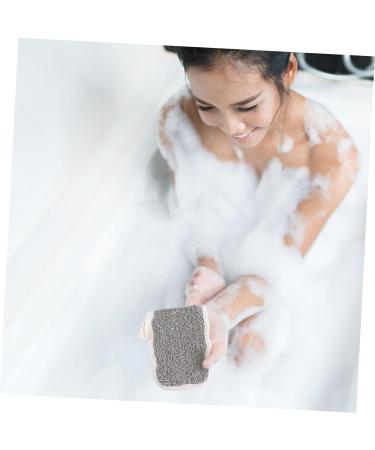 CANIGHT 5pcs Flip Soap Foam Net Exfoliator Sponge Mesh Soap Saver Bag Mesh Organizer Bags Cotton Linen Khaki - Buy Online on SooperMarket.com