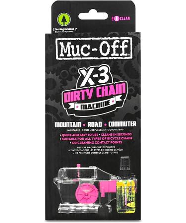 Muc Off X-3 Dirty Chain Machine - Ultimate Bicycle Chain Cleaning Device with 75ml Bio Drivetrain Cleaner - Buy Online on SooperMarket.com