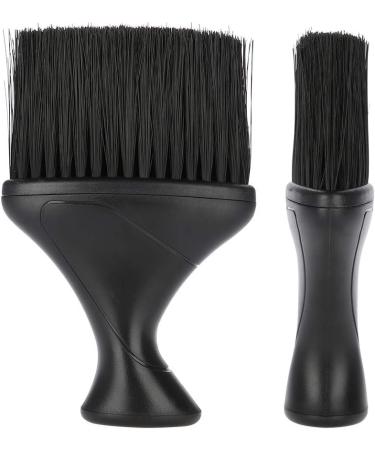 Neck Duster Brush Soft Hair Brush Salon Hairdresser Stylist Hair Cleaning Brush Neck Brush with Handle - Buy Online on SooperMarket.com