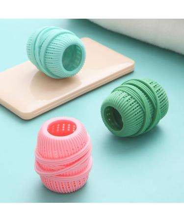 Washing Machine Laundry Ball New Fabric Softener Ball Dispenser for Washer Reusable Lint Remover Eco-Friendly All Natural Detergent Alternative for Washing All Kinds of Clothes (6PCS) - Buy Online on SooperMarket.com