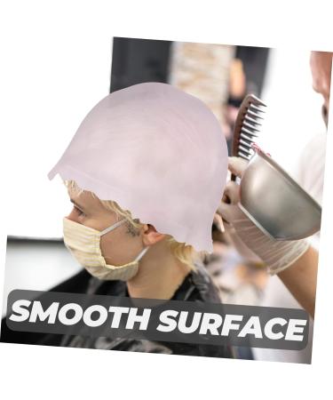 FOYTOKI Silicone Highlighter Cap Hair Dyeing Hat for Salon Hairdressing Supplies Salon Hairdressing Tools Highlight Cap for Hair with Hook Frosting Tipping Cap Hair Caps - Buy Online on SooperMarket.com