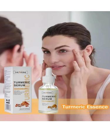 2Pcs 2023 New Turmeric Dark Spot Corrector Serum - Skin Care Moisturizing Repair Serum for Bright Skin | Turmeric Repair Face Serum (60ml) - Buy Online on SooperMarket.com