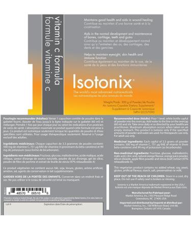 Isotonix Vitamin C Helps to Maintain Eyesight Skin and Membranes Aids in Wound Healing Normal Development and Maintenance of Bones Cartilage Teeth and Gums Market America (90 Servings) - Buy Online on SooperMarket.com