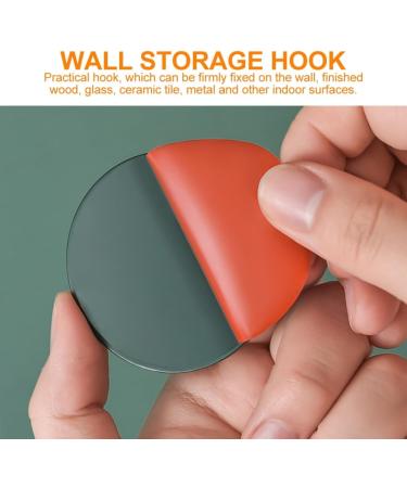 STOBAZA 12 Pcs No Punching Sticky Hook Wall-Mounted Towel Rack 5.3X5.3X2CMx3pcs As Shownx3pcs - Buy Online on SooperMarket.com