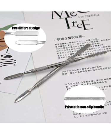 Tsathoggua Professional Makeup Palette And Spatula Upgrade Mixing Make Up Palette Stainless Steel Cosmetic Palette With Spatula For Mixing Makeup Cosmetics Or Nail Art - Buy Online on SooperMarket.com