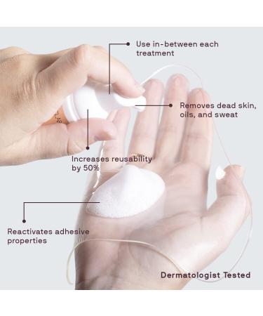Buy Dermaclara Silicone Face Patches for Wrinkles & Fine Lines | Reusable Anti-Wrinkle Forehead & Under Eye Patches - Pregnancy Safe Skincare - Buy Online on SooperMarket.com