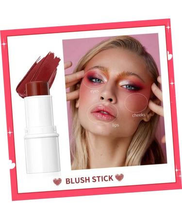 Healvian 1 Set Contour Stick Makeup Blush Facial Kit Wand Stick Neopentyl Di(ethylhexanoate) Ester - Buy Online on SooperMarket.com