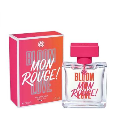 Yves Rocher Mon Rouge Bloom in Love Eau de Parfum for Woman 30 ml./1 fl.oz.
