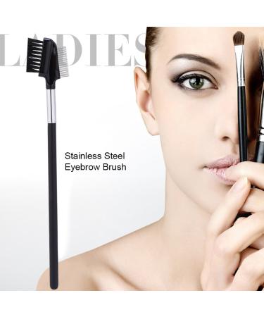 Buy Brow & Lash Comb | Dual Eyebrow Eyelash Shaper Brush for Women & Girls - Ideal Cosmetic Tool for Travel - Buy Online on SooperMarket.com