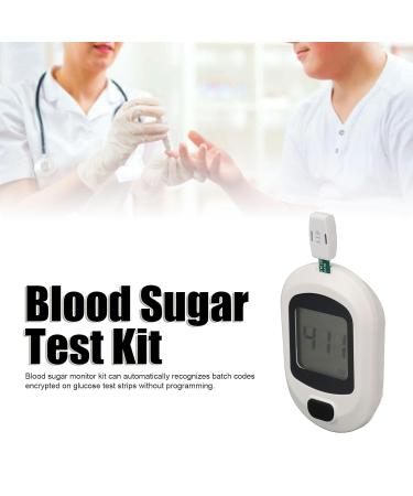 Blood Glucose Monitor Kit | 50 Test Strips & Lancets | High Accuracy Diabetes Testing - Buy Online on SooperMarket.com