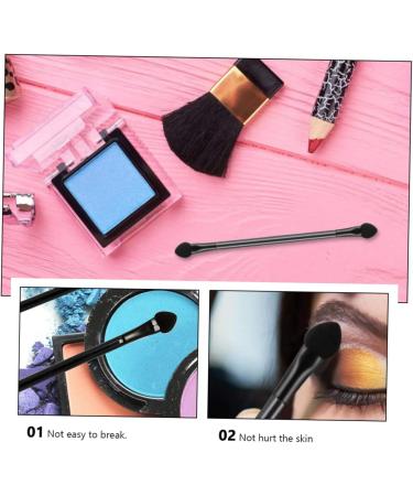 Mikinona 30pcs Double Ended Eyeshadow Brush Makeup Makeup Tool Eye Makeup Brushes Wooden Handle - Buy Online on SooperMarket.com