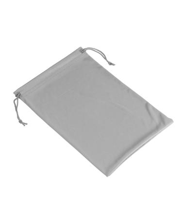 PATIKIL Ski Goggle Bag Microfiber Snow Goggles Case Storage Sleeve Drawstring Pouch Gray