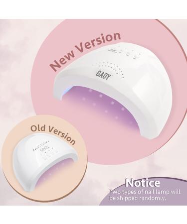 GAOY Poly Gel Nail Kit with Nail Lamp - Builder Gel Extension Kit for DIY Nail Art at Home - Buy Online on SooperMarket.com