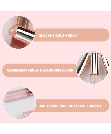 Buy 2 PCS Reusable Lipstick Brush with Dust Cover | Soft Silicone Lip Applicator for Lipsticks Lip Gloss & Lip Balm - Fast International Shipping - Buy Online on SooperMarket.com