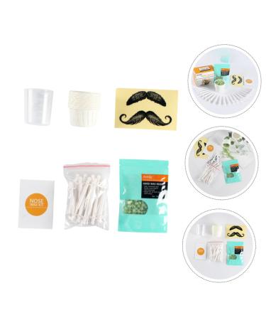 FRCOLOR Nose Hair Removal Wax Set - Clean Smudge Stick & Wax Beans for Easy Hair Removal | International Shipping Available - Buy Online on SooperMarket.com