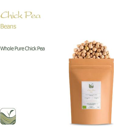 Organic Chick Peas Whole Quality - Garbanzo Beans - Chickpeas - Buy Online on SooperMarket.com