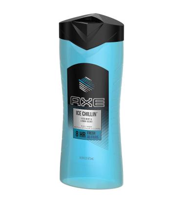 Axe Body Wash - Ice Chillin' - Iced Mint & Lemon Scent - 16 FL OZ (473 mL) x 2 Bottles - Buy Online on SooperMarket.com