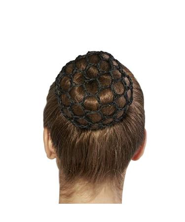 Romote Women Nylon Hair Bun Cover Snoods - 4 Pack Black Hair Net for Ballet & Dance Skating - Buy Online on SooperMarket.com