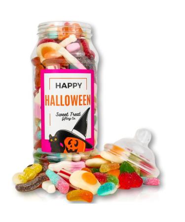 Happy Halloween Sweet Pick n Mix Jar & Halloween Pick n Mix 670g