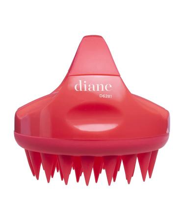 Diane Coral Large Shampoo Massage Brush - Scalp Massager for Ultimate Hair Care - Buy Online on SooperMarket.com