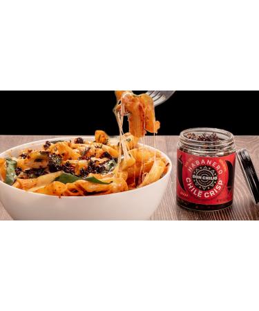 Don Chilio Chile Crisp: Crunchy Sliced Habanero Peppers in Hot Seasoned Oil (5oz Jar) - Buy Online on SooperMarket.com