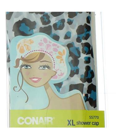 Conair XL Shower Cap - Printed Design | Keep Hair Dry & Protected - Buy Online on SooperMarket.com