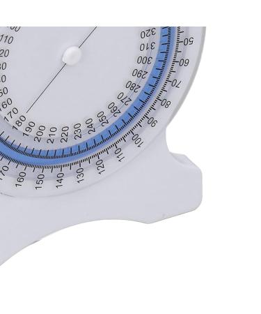 Inclinometer Good Sealing Bubble Therapy Inclinometer Scratch Resistant Clean Easy Rotation Non Leak for Students Professionals for Measure Motion Range (Blue) - Buy Online on SooperMarket.com