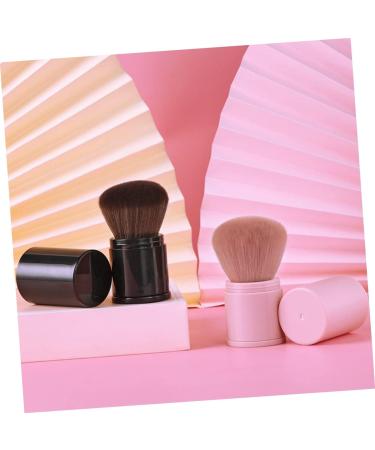Baluue Face Powder Highlighters Makeup Highlighter Face Buffing Brush Loose Powder Pink 8.3x3.3cm Pink - Buy Online on SooperMarket.com