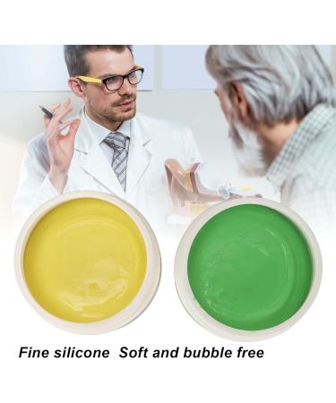 2pc Ear Impression Putty Custom Safe Silicone Mild Soft High Elastic Ear Molding Putty Material with Spoons Fast Setting High Elasticity - Buy Online on SooperMarket.com