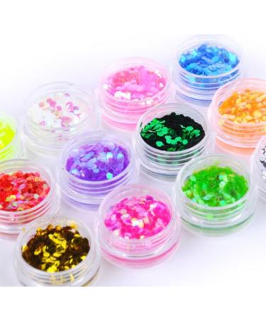 Ardisle 72 Loose GLITTER Eye shadow Face Body Painting Craft Nail Art Holographic Dust - Buy Online on SooperMarket.com