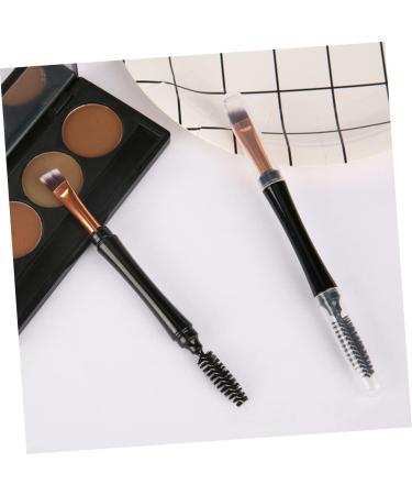 Hemoton 2pcs Spiral Rod Mascara Brush Cosmetics Brush Makeup Tool Brush for Makeup 14.2X1.2cm Black - Buy Online on SooperMarket.com