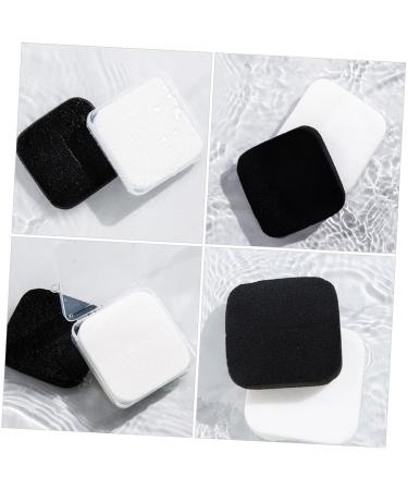 2pcs Charcoal Facial Exfoliating Pads - Compressed Sponges for Deep Cleansing | Face & Body Wash Tools - International Shipping - Buy Online on SooperMarket.com