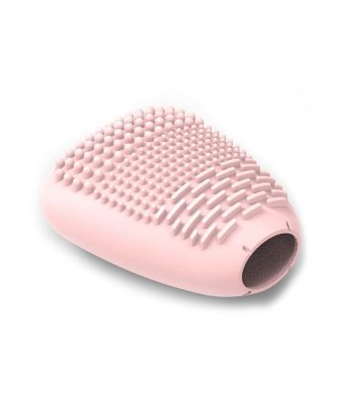 Worparsen Makeup Brush Holder Storage Beauty Foundation Brush Protector Durable Light Pink