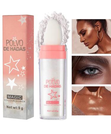 Reddhoon Body Glitter Highlighter Stick - High Gloss Shine for Face, Body, and Hair (02 White) - Buy Online on SooperMarket.com