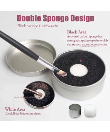 3 in 1 Makeup Brush Cleaning Set - Professional Silicone Cleaner Mat & Washing Bowl | Multifunctional Drying Basket - 150ml/5.12fl.oz - Pink - Buy Online on SooperMarket.com