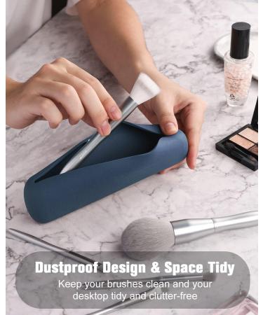 Fnyes Travel Makeup Brush Holder S Blue - Stylish & Portable Organizer for International Shipping - Buy Online on SooperMarket.com