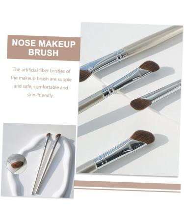 Baluue 8 Pcs Nose Shadow Brush Makeup Tools Makeup Accessory Angled Brush Eye Shadow Brush Artificial Fiber - Buy Online on SooperMarket.com