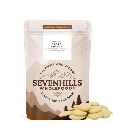 Sevenhills Wholefoods Organic Cocoa Butter Wafers 1kg 1 kg (1 pack)