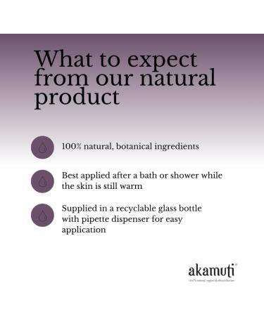 Akamuti Lavender & Geranium Body Oil 100ml - Buy Online on SooperMarket.com