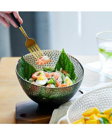 Kitchen Countertop Fruit Rack Fruit Basket Fruit Bowl Fruit Basket Bowl Creative Fruit Plate Phnom Penh Crystal Glass Bowl Living Room Household Diagonal Fruit Basket Nordic Style (Color : Black) - Buy Online on SooperMarket.com
